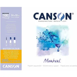 Canson Aquarellblock Montval 100 Blatt 24,0 x 32,0 cm