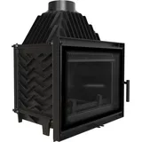 Kratki Kamineinsatz Gusseisen KRATKI ZOSIA DECO 12 kW Ø 200