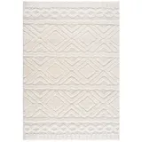 Carpet City Hochflor-Teppich »Focus 3382«, rechteckig, 20 mm Höhe, Boho-Teppich, Hochtief-Muster/ 3D-Effekt, für Wohnzimmer, Schlafzimmer