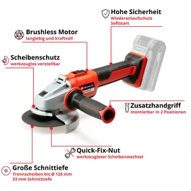 Einhell AXXIO 18/125 Q Power X-Change ohne Akku