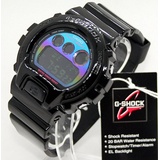 Casio G-Shock Digital Herrenuhr Schwarz/Regenbogen