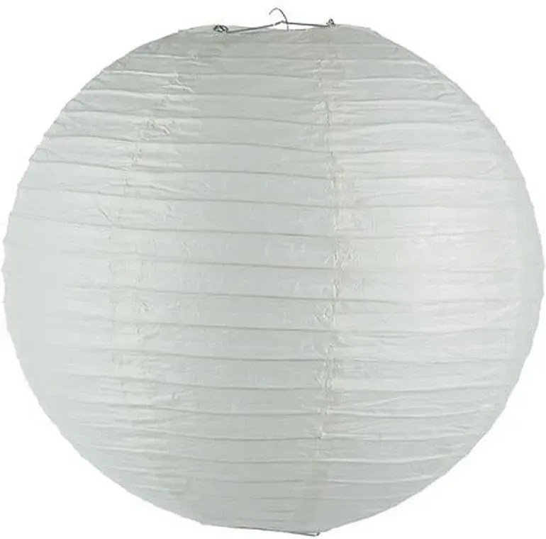 Japanische Balllaterne Durchm. 45 cm weiß PPR