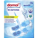 domol Blauspüler Ozeanfrische WC-Duftspüler Ocean Fresh, 2,0 St.