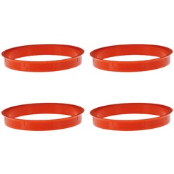 WamSter® 4 Zentrierringe 84,1mm - 78,1mm OF-System rot
