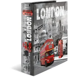 Herma Motiv-Ordner Karton A4, 7 cm Rückenbreite London