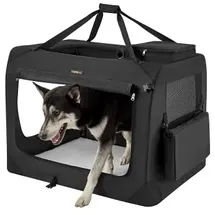 Songmics FEANDREA S-XXXL Transportbox Oxford-Gewebe schwarz 1,02 m, 69 cm, 69 cm