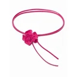 COLLEZIONE ALESSANDRO Damengürtel Leder pink 1