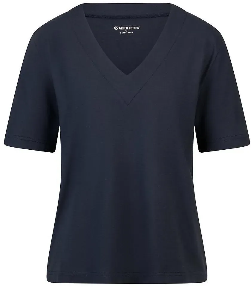 Shirt Karen Green Cotton blau, 40