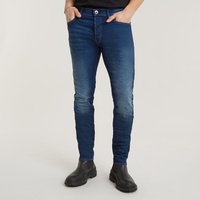 G-Star 3301 Slim Jeans - Mittelblau - Herren - 35-38