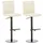 deluke Barhocker DIVER 40 x 49 x 93 cm Creme/Schwarz