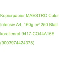 Mondi Maestro Color Kopierpapier A4 160g 250Bl korallenrot 9417-CO44A16S