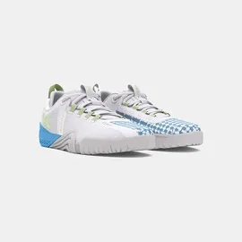 Under Armour Damen Fitnessschuhe UA W Tribase Reign 6 White / Horizon Blue / Morph Green - EU 40 1/2