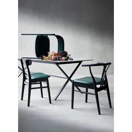 Hammel Furniture Meza Designtisch mit Auszugsfunktion und 2 Einlegeplatten 210 x 73,5 x 100 cm