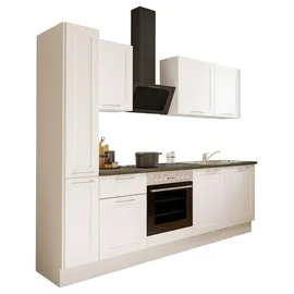P & B Küchenzeile 250 cm Weiß