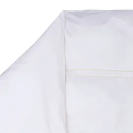 Möve Noblesse Bettwäsche-Set 200x200 cm + 2 * 80x80 cm aus 100% Baumwolle, White/Champagne