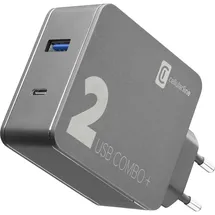 Cellular Line Cellularline Multipower 2 COMBO PLUS 48 W, USB Ladegerät, Schwarz