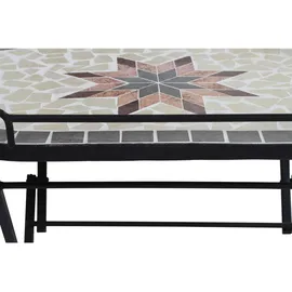 Siena Garden Stella Gartentisch 68 x 41 x 60 cm schwarz/bunt