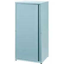 [en.casa] Burlöv Aktenschrank 88 x 40 x 35 cm Graublau