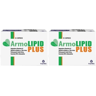 VIATRIS ArmoLIPID PLUS Integratore Alimentare 30 Compresse Set da 2 2x