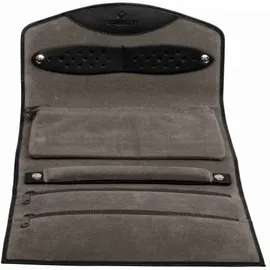 Windrose Schmucktasche Xl nappa/schwarz (Vollrindleder)