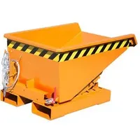 Bauer Südlohn Mini-Spänebehälter EXPO-E 150, lackiert, Gelborange