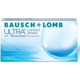 Bausch + Lomb Ultra, sphärische Premium Monatslinsen, Kontaktlinsen weich, 6 Stück BC 8.5 mm / DIA 14.2 / 5.75 Dioptrien