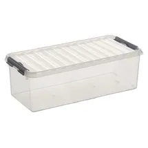 SUNWARE Q-Line Aufbewahrungsbox 49 x 19 x 11 cm 7-tlg. transparent