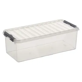 SUNWARE Q-Line Aufbewahrungsbox 49 x 19 x 11 cm 7-tlg. transparent