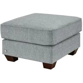 Soho Hocker Franka 75 x 42 x 62 cm Grau