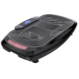 Technofit Vibrationsplatte Multifunktionale Vibrationsplatte für Ganzkörpertraining, 200,00 W, Bluetooth Lautsprecher, Trainingsbänder, Fernbedienung, Eurostecker schwarz