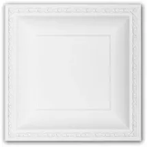PROFHOME DECOR Deckenplatte Profhome 157004 Weiß 1 St. 70,2 x 70,2 x 8,5 cm