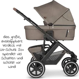 ABC-Design ABC Design Salsa 4 Air Nature Pure Edition Kinderwagen Kombikinderwagen - Grau