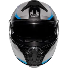 AGV Tourmodular Stray E2206 Multi Mplk Modularhelm - Matt Black / Grey / Blue - L