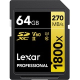 Lexar Professional SDXC 64GB UHS-II V60
