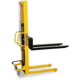 Oswald Transportgeräte Hochhubwagen HH0716 - 700 kg Tragkraft - 1600 mm Hubhöhe