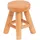 creedwood Blumenhocker, Natur, Holz, 15x20.5x15 cm, Wohnzimmer, Wohnzimmertische, Beistelltische