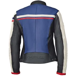 Held Midway Lederjacke Schwarz/Weiß 38