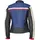 Held Midway Lederjacke Schwarz/Weiß 38