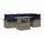 vidaXL Gartenlounge-Set 6-tlg. Grau