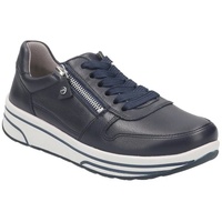 Ara Shoes Ara Damen Leder Sneaker blau 7,5