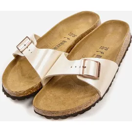 Birkenstock Madrid Vegan Birko-Flor schmal graceful pearl white 37