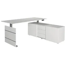 Kerkmann Schreibtisch Move 3 Weiß