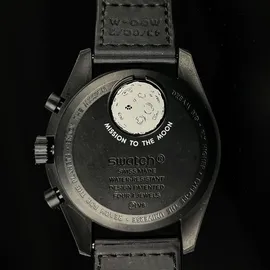 Swatch x Omega Mission to the Moonphase "Snoopy" Black