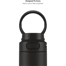 HidrateSpark PRO 2 Smarte Trinkflasche - Chug 621ml - Schwarz