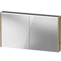 Duravit D-Code Spiegelschrank Verspiegelt DC7108055551000 1200x700x148, Eiche Marmoriert Matt,