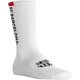 FC Barcelona Unisex Socken 7er Pack Weiß/Schwarz 43-46