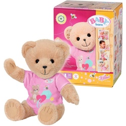 Baby Born Kuscheltier Teddy Bär, pink, inklusive Strampler - Teddybär rosa