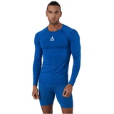 Select langarm Funktionsshirt Herren blau XL
