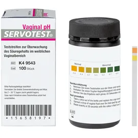 Servoprax Servotest Vaginal pH-Teststreifen