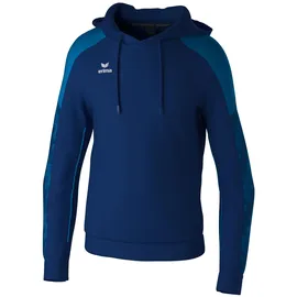 Erima Evo Star Kapuzenpullover New Navy / Mykonos Blue S